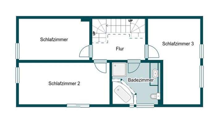 Grundriss Skizze 1.OG