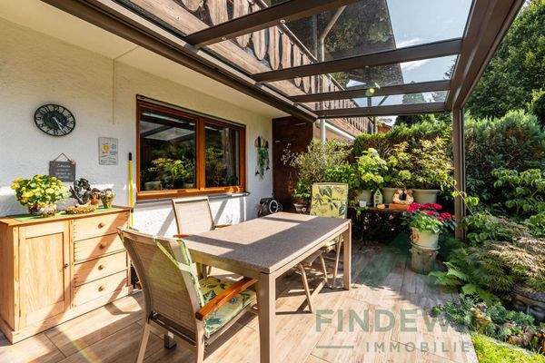 Terrasse zum entspannen und wohlfühlen