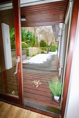 Ausblick zum Terrassendeck