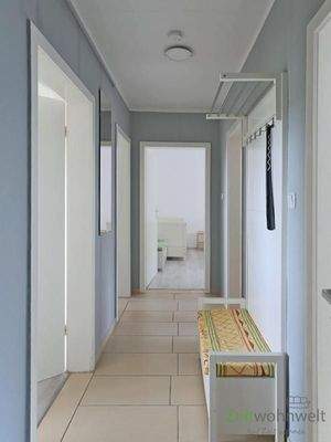 Blick in den Wohnungsflur