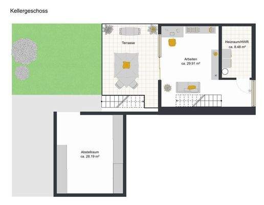 Grundriss Untergeschoss