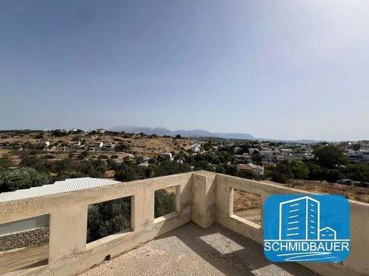 Kreta, Pitsidia: Rohbau - Unfertiges Haus in herrlicher Lage zu verkaufen