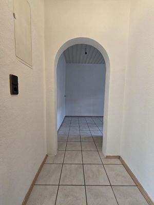 Flur mit Eingang zur Küche