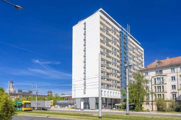 Objektansicht in Bauphase