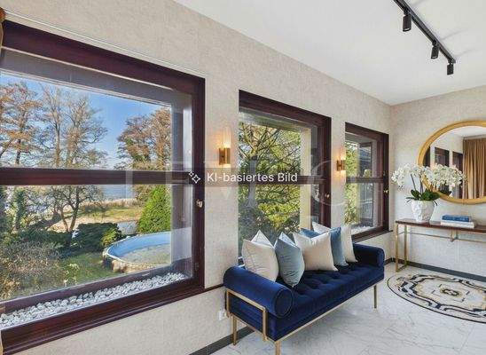 Wintergarten mit Seeblick Neu