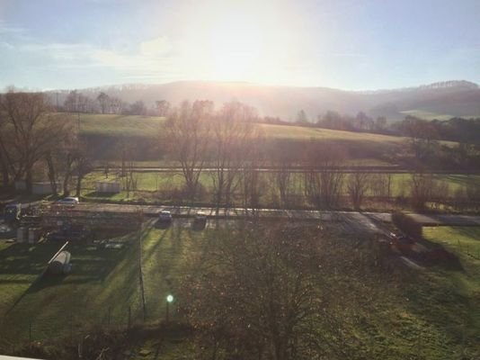 Ausblick Balkon