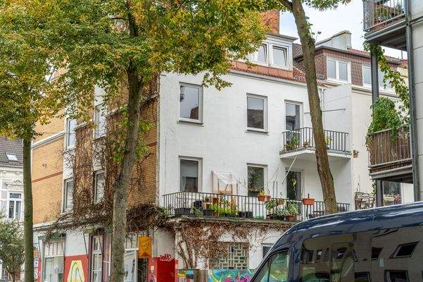 Rückwertige Ansicht