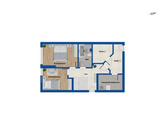 Grundriss - Untergeschoss