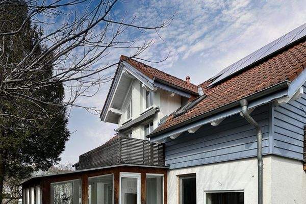 Ansicht Westbalkon und Galerie