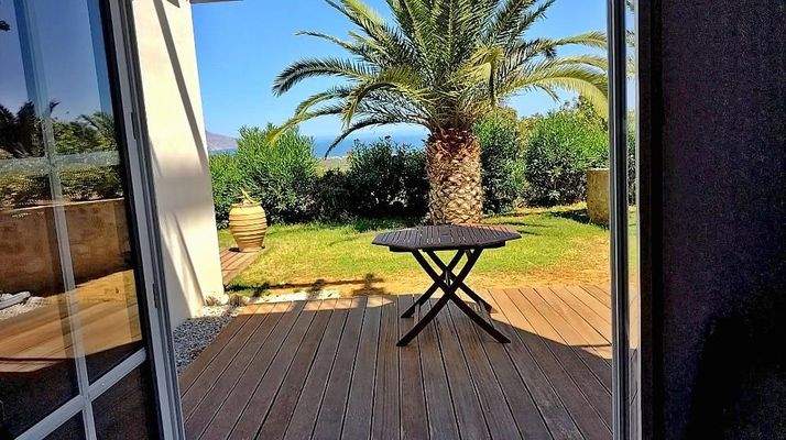 Blick aus Apartment 3