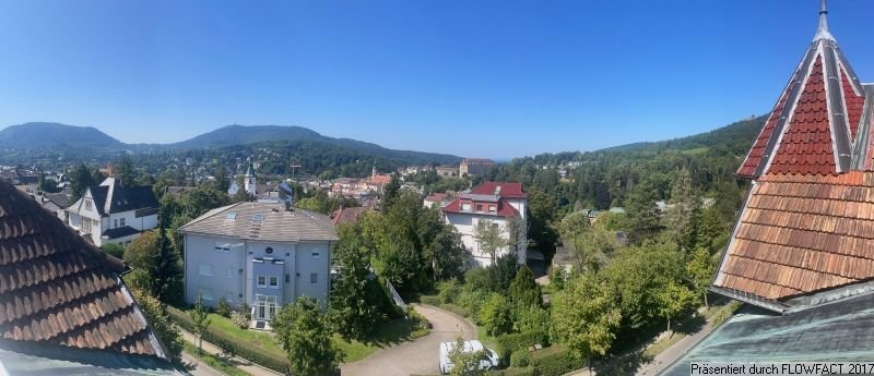 Blick über Baden-Badens Dächer