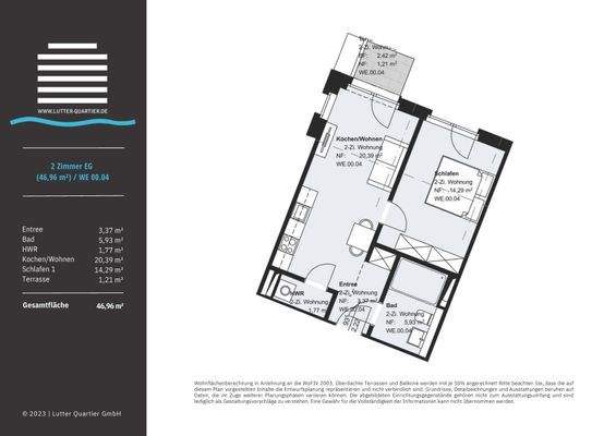 Wohnung 04 Lutter-Quartier