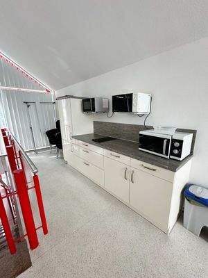 Küche im Aufenthaltsraum