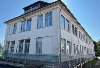 Blick auf das Gebäude