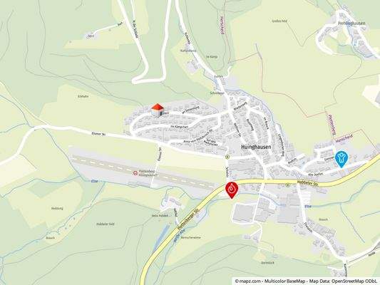 Geolyzer Kartenausschnitt