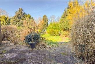 Ihr Blick von der Terrasse in den Garten