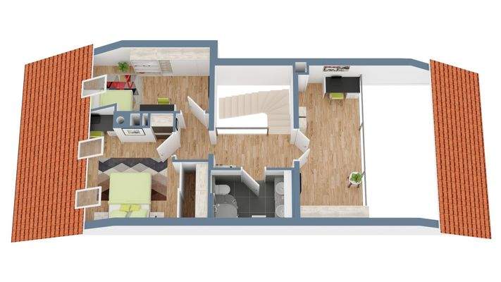 3D Obergeschoss, unverbindlich