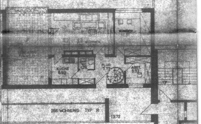 Grundriss 8.OG (Süden links)