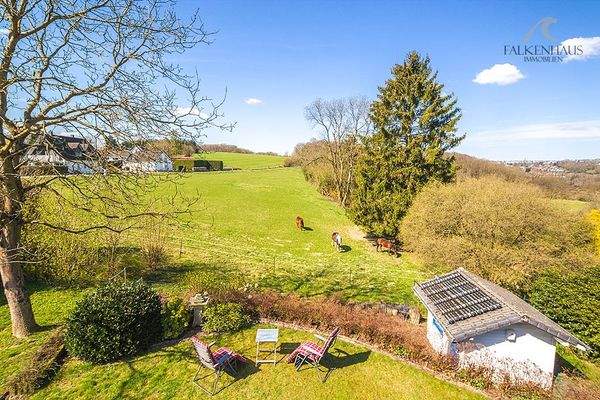 Obergeschoss - Blick aus der Loggia