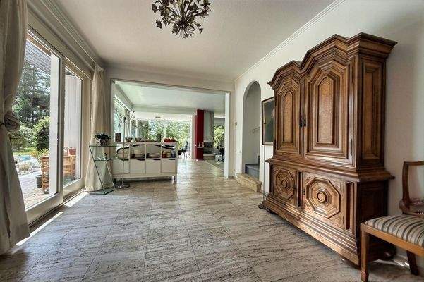 Blick in den Wohnbereich