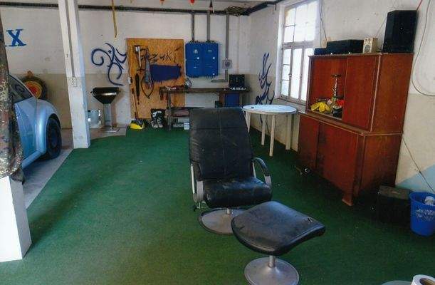 Garage und Freizeitraum