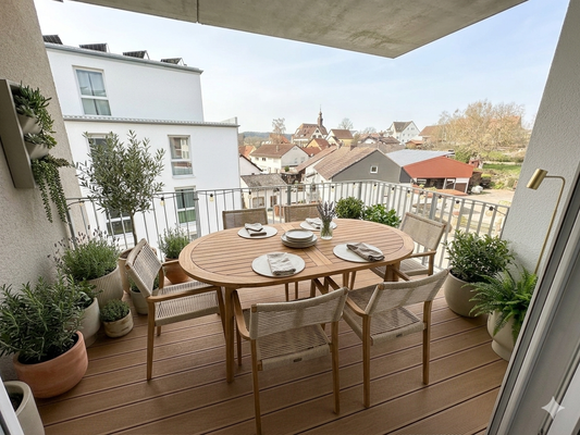 Wohnbeispiel - Balkon