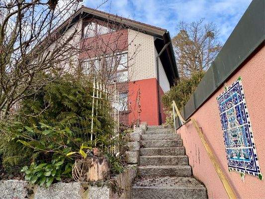 ...bzw. Zugang zum Haus