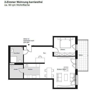 2-Zi, BT 2 Whg. 32, II.OG
