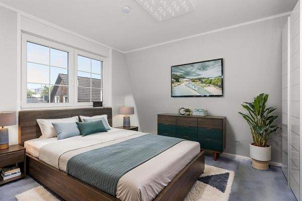 Schlafzimmer Staging