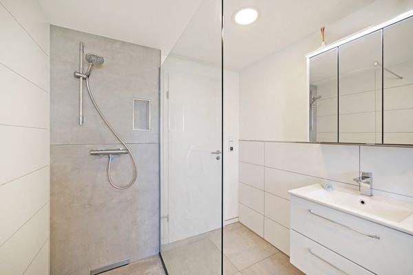 Badezimmer im Obergeschoss