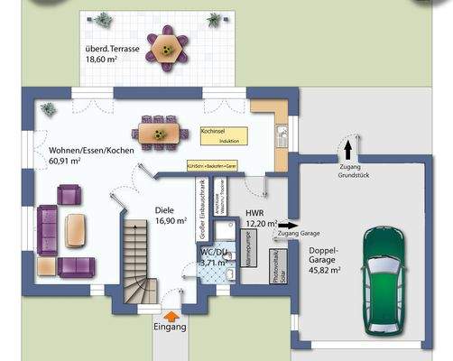 Grundriss Erdgeschoss