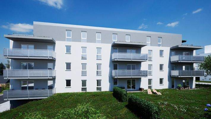 Visualisierung Hausansicht Süd