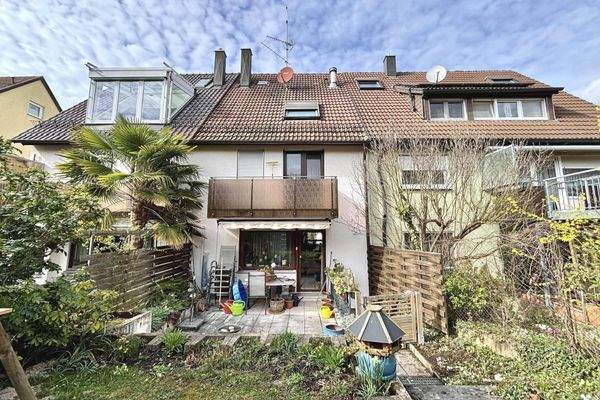 Hausansicht Gartenseite