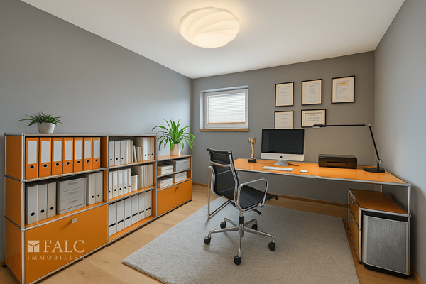 Büro.Einrichtungsbeispiel