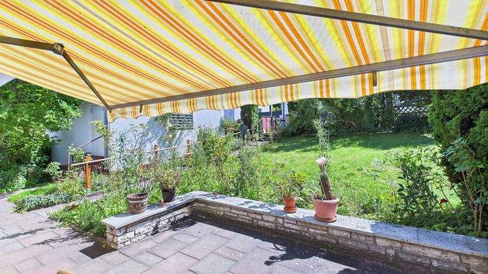 Herrliche Südterrasse