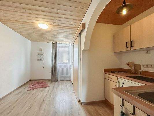 Haupthaus 1. Obergeschoss Appartement Schlafen/Essen/Kochen