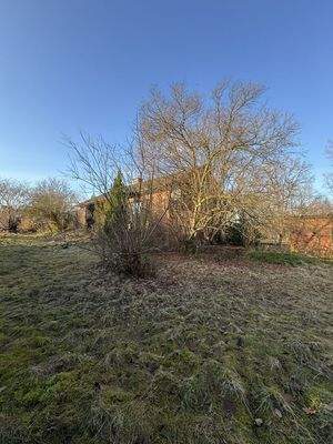 Das Haus vom Garten aus