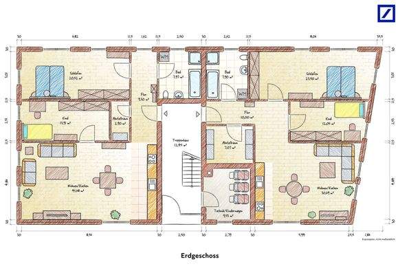 Grundriss Erdgeschoss
