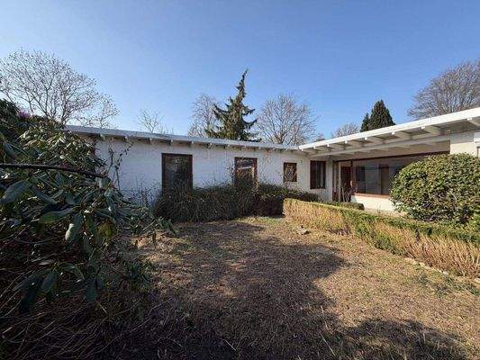 Die Ansicht vom Garten 