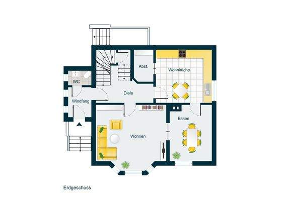 Grundriss Erdgeschoss