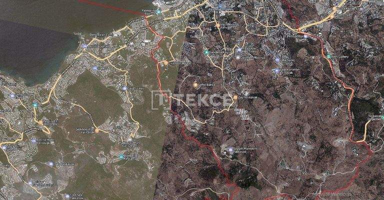 Investment Sea View Land in Sandıma Village Yalıkavak Bodrum