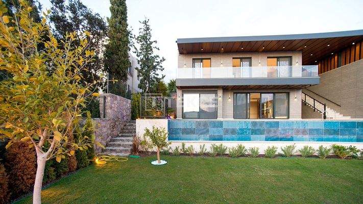 Villa with View and Private Pool in Yalikavak, Bodrum