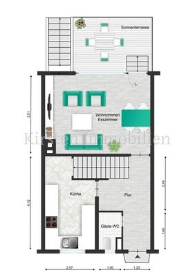 Grundriss EG 2D