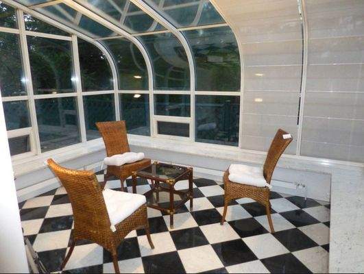 Beheizbarer Wintergarten