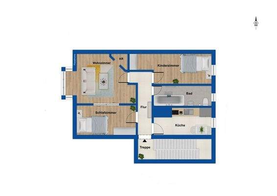 Grundriss 3. Obergeschoss