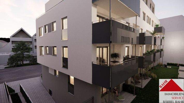 Projektierte Ansicht WE 8