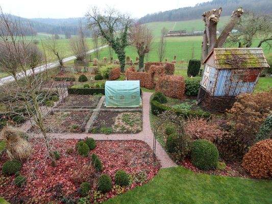 Blick auf den Garten