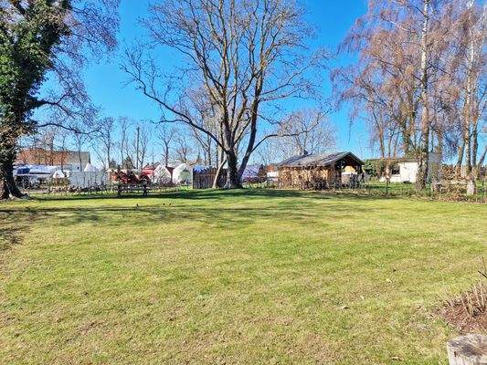 zusätzlicher Bauplatz