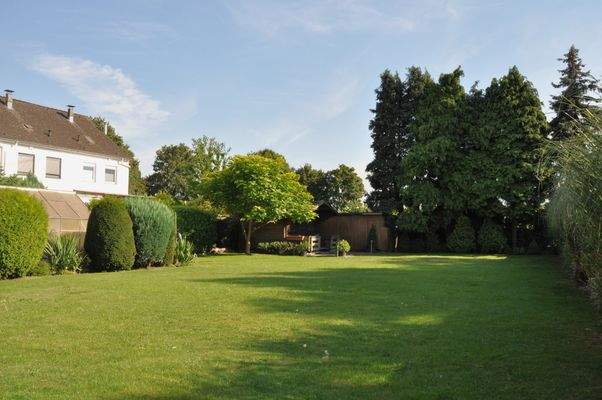 Blick in den hinteren Garten