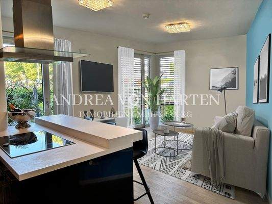 Wohnbereich mit Tresen